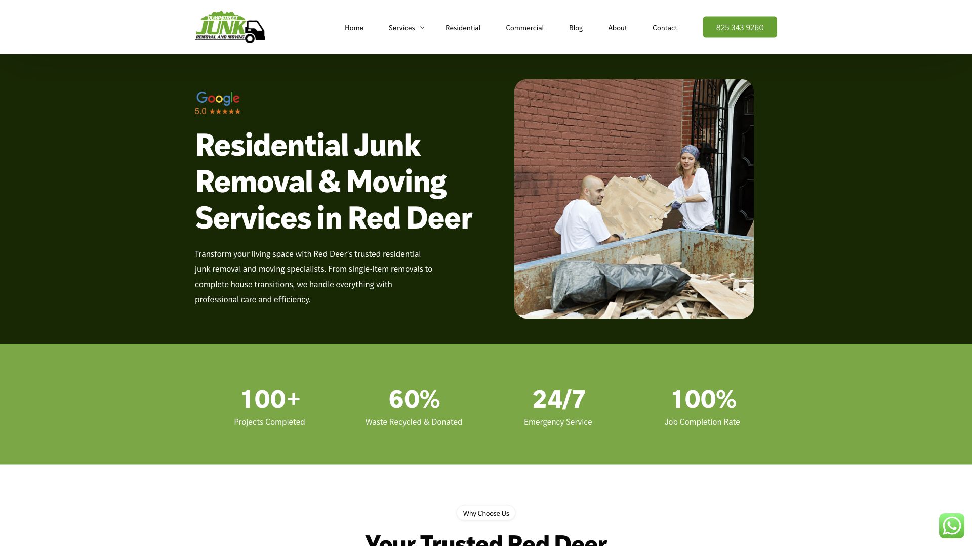 Dumpstreet — Residential service