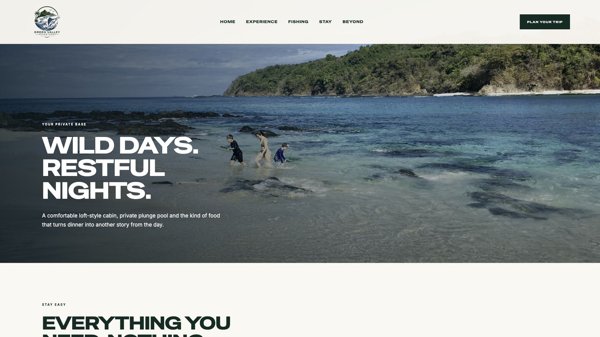 Green Valley Adventures — Accommodation