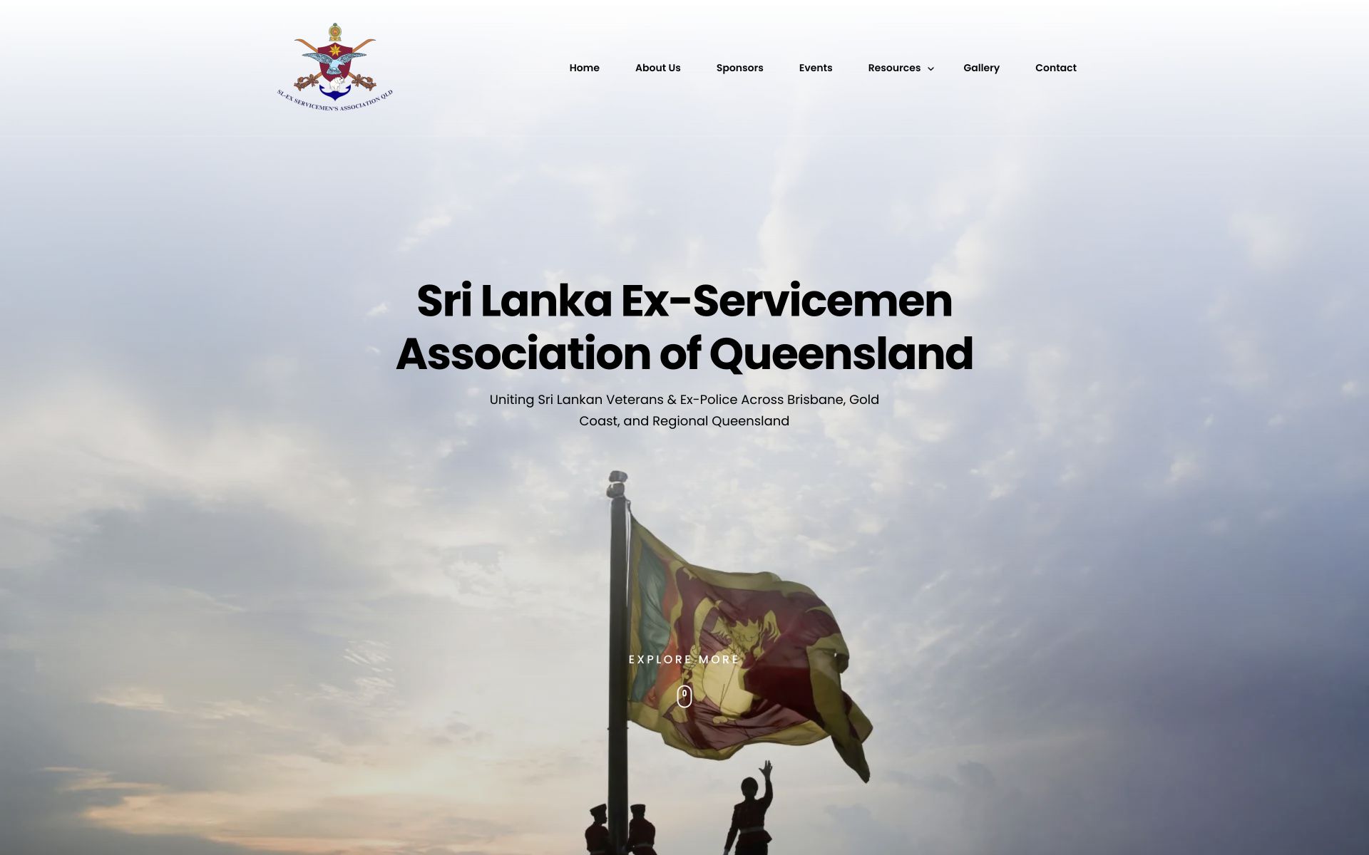 Sri Lanka Ex-Servicemen Association of Queensland desktop experience